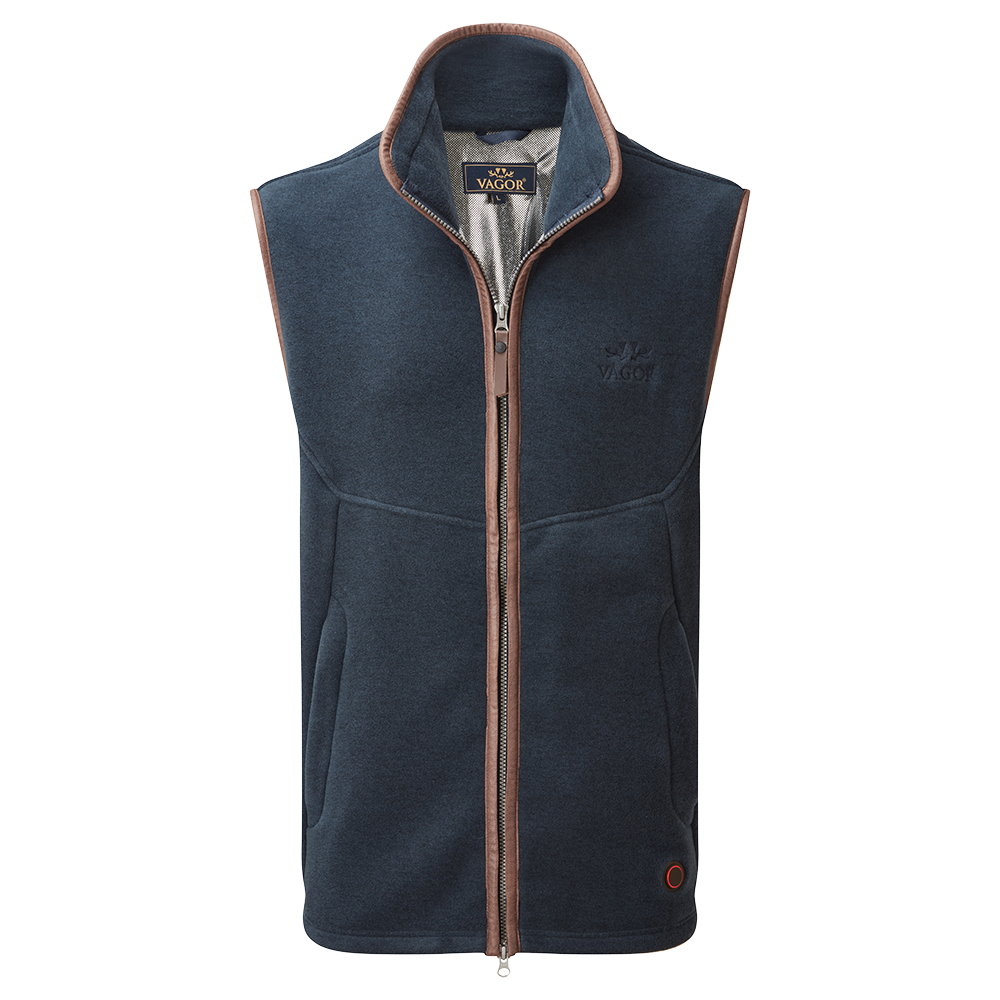 Mens fleece vest with pockets - Vagor Clothing